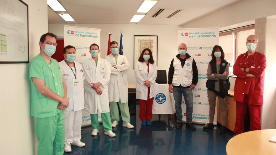 Foto de Médicos del Mundo en Hospital de Fuenlabrada